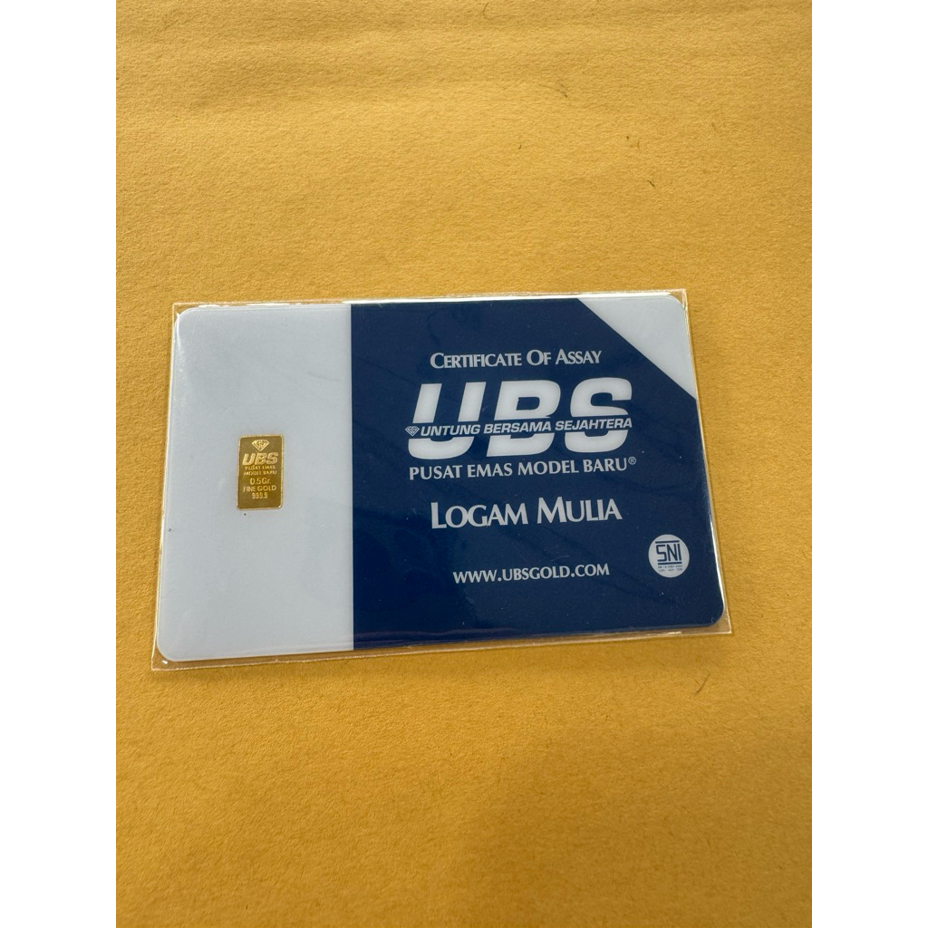 Logam mulia UBS 0.5 gram