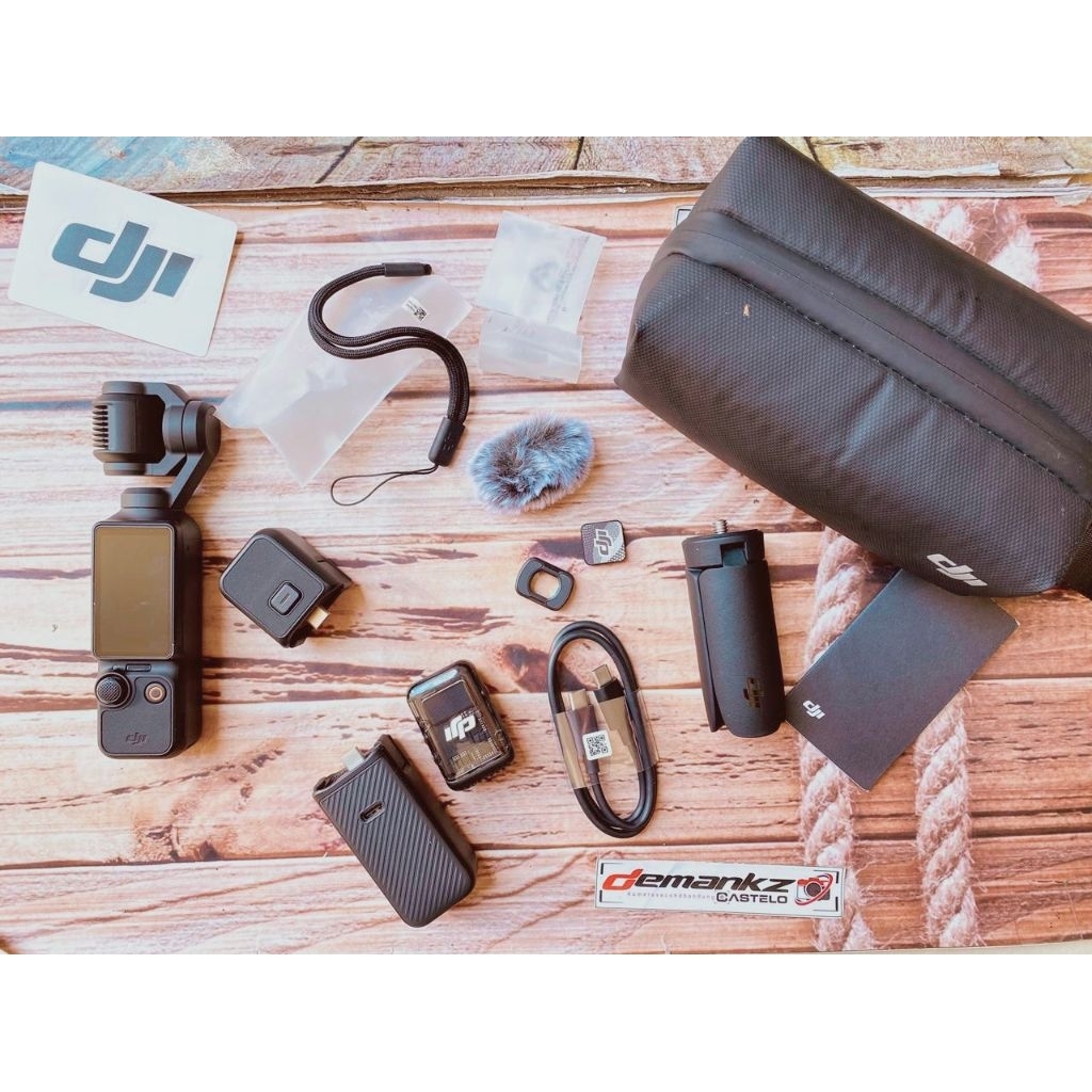 Dji pocket 3 osmo combo second garansi tam sebulan dji osmo pocket 3 combo