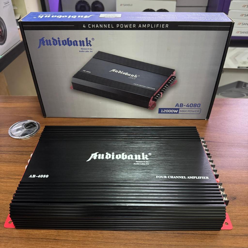 Power Amplifier 4 Channel Audiobank JEC / Power Mobil 4 Channel