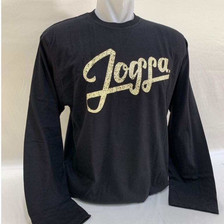 Kaos Jogja Pria Wanita Katun Combed 30s/Lengan Panjang Jogja Adem Kekinian/Kaos Oleh-oleh Jogja Berk
