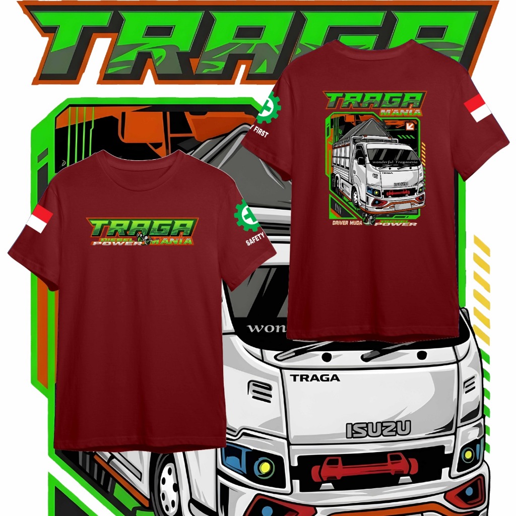 Kaos Isuzu Traga Mania Kaos Pickup Traga Kaos Traganesia Kaos Distro Mobil Pick Up Kaos Supir Kaos P