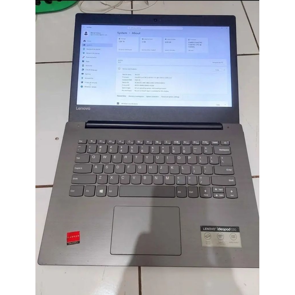 lenovo ideaped 330s