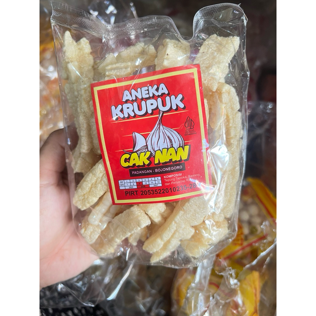 Kerupuk  Murah  Rambak Jari Stik / Kerupuk Matang / Kerupuk Rambak / Kerupuk Jari