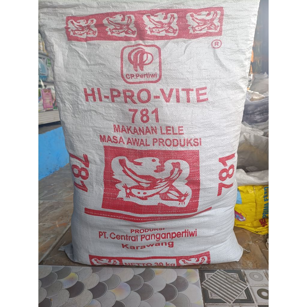 Pakan Ikan Lele 781 HI-PRO-VITE 1KG