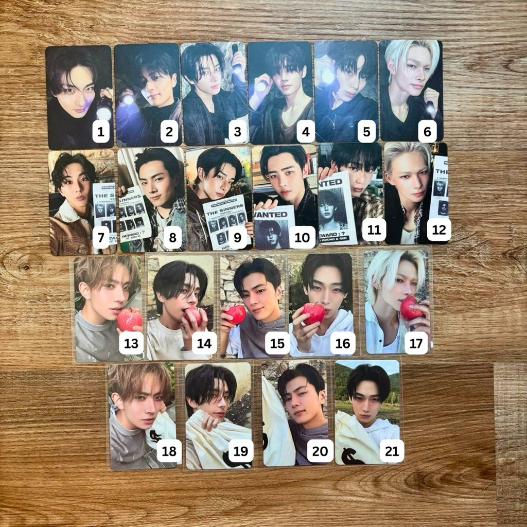 (READY STOCK) pc photocard poca rpc official enhypen enha jungwon heeseung jay jake sunghoon sunoo n