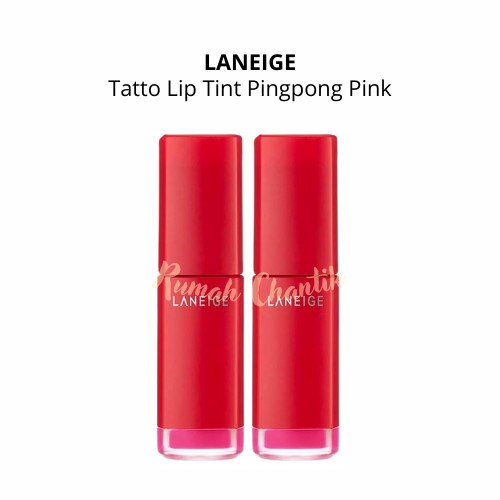 Laneige Tattoo Lip Tint Shade PINGPONG PINK Original
