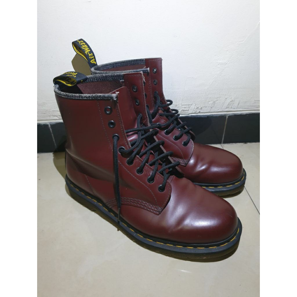 DR MARTENS 1460 CHERRY RED ORIGINAL preloved docmart