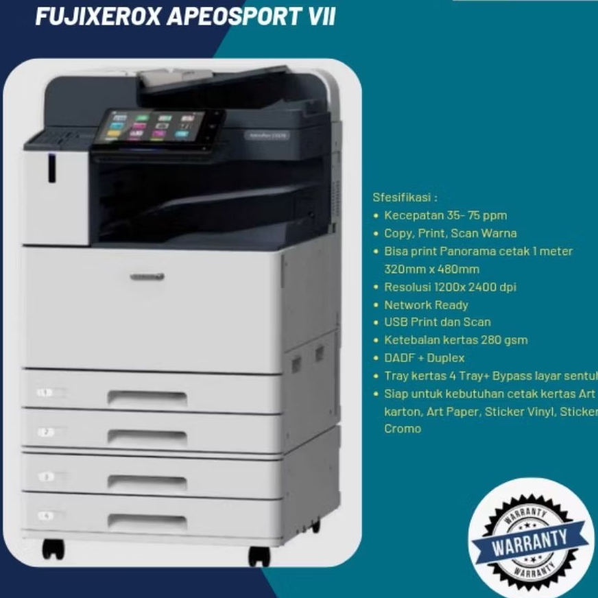 Fujixerox apeosport VII 5573 like new