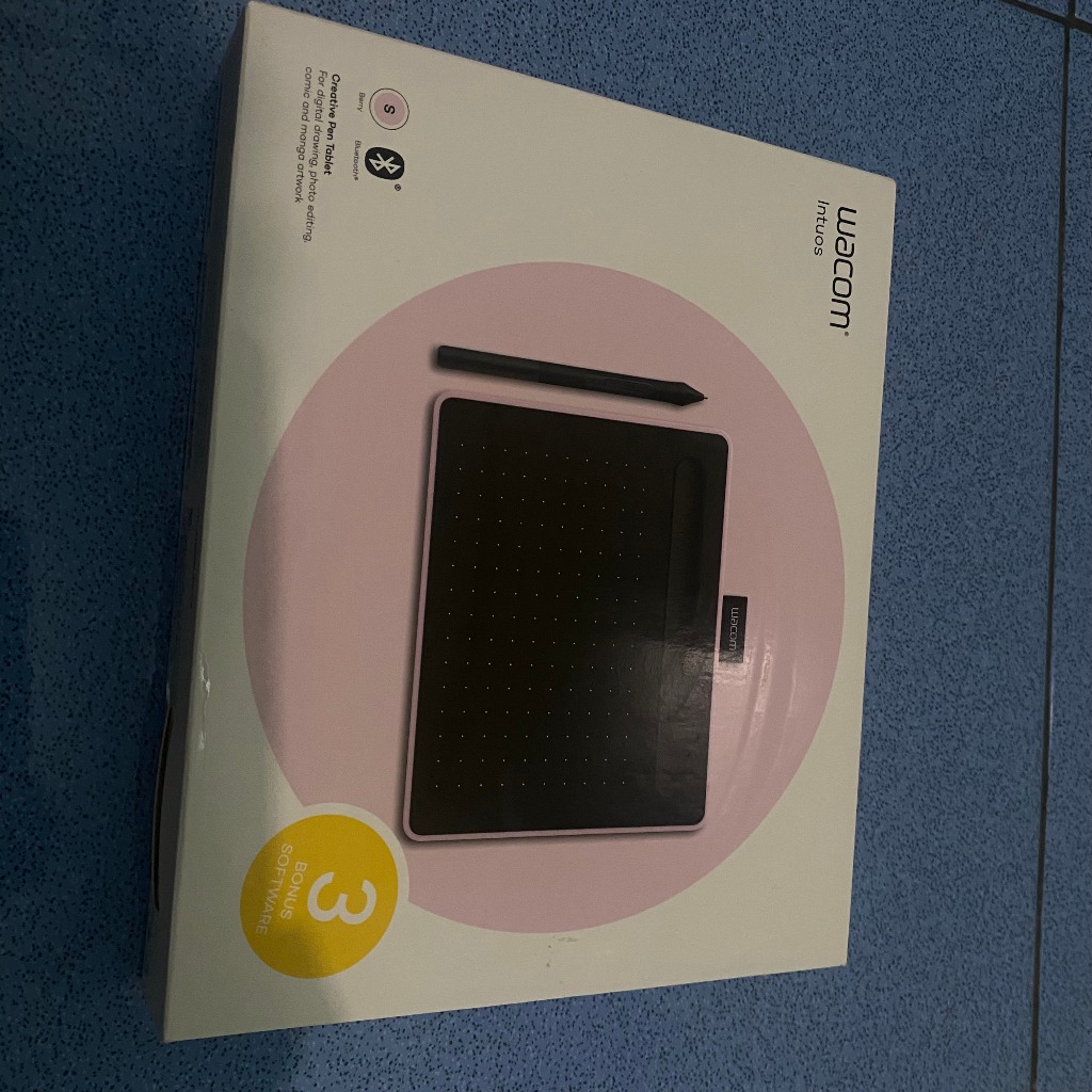 Wacom Intuos Pen & Bluetooth Small CTL-4100WL PINK (Second)