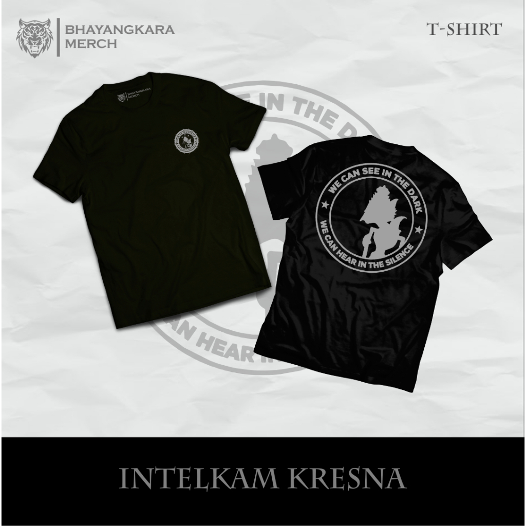 [COD] T-SHIRT INTELKAM KRESNA POLRI || KAOS INTELKAM KRESNA || BAJU INTELKAM KRESNA || BAJU LETTING 