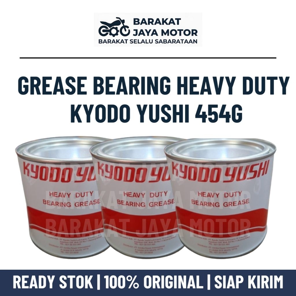 Kyodo Yushi Grease Bearing Heavy Duty/Tahan Panas | 454G