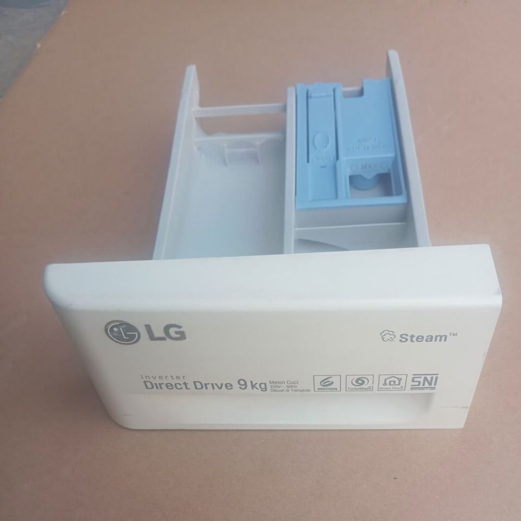 Tempat sabun mesin cuci LG 9kg front loading