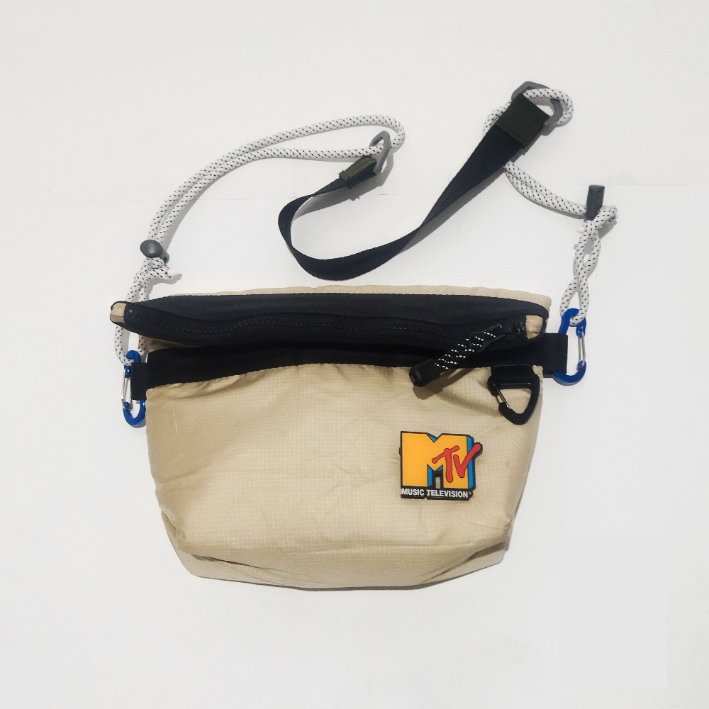 Tas Selempang Lipat Paracord *[Defect] + Pin MTV  | Crafted by LMTD30