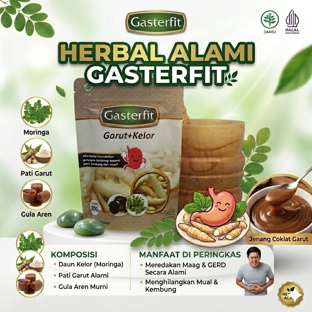 OBAT PALING AMPUH ATASI ASAM LAMBUNG BY GASTERFIT