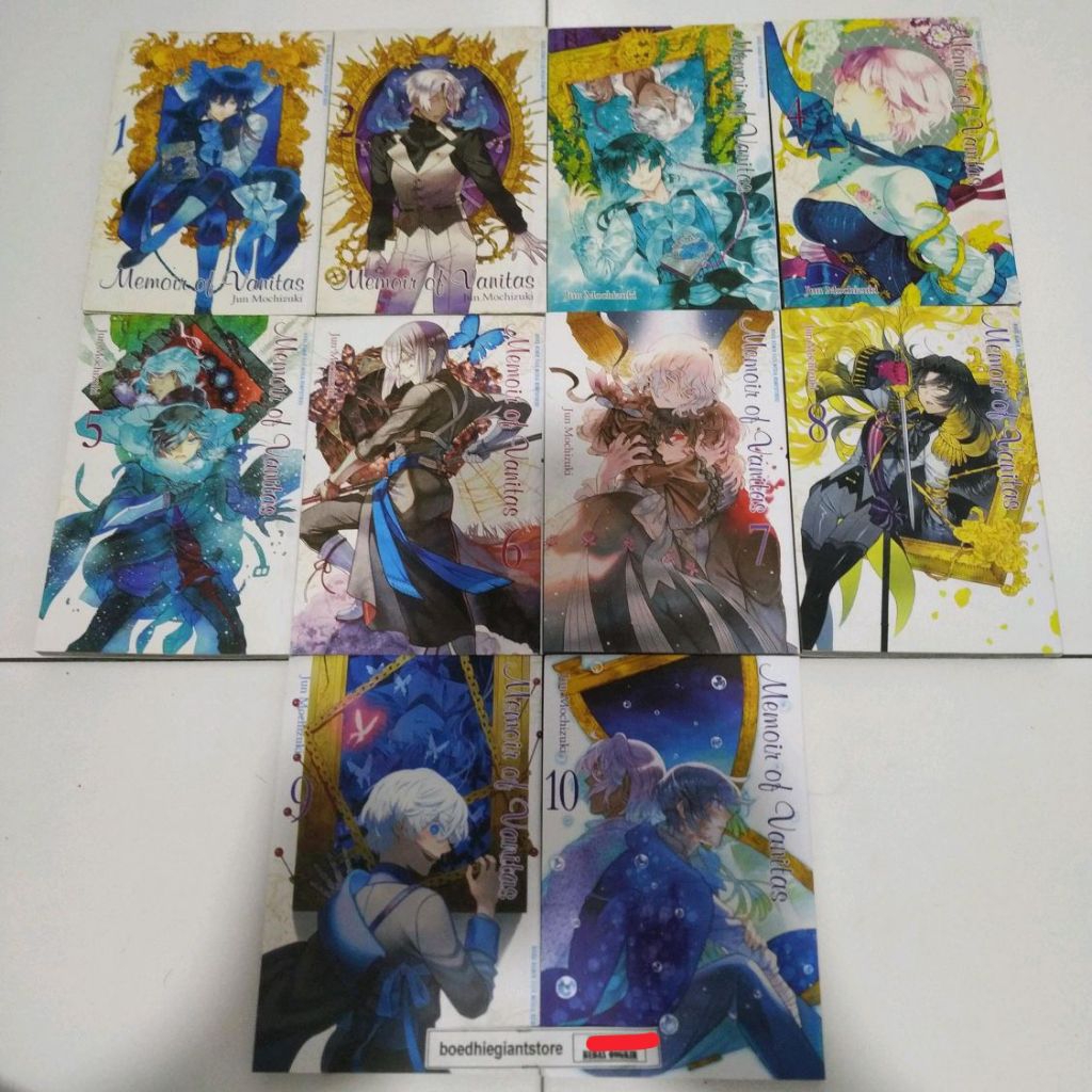 Komik Memoir of Vanitas 1-10, Kolpri No Coret, TS