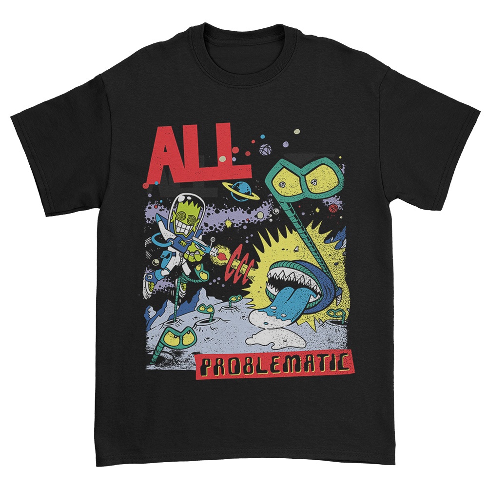 ALL PROBLEMATIC TAG GILDAN HAMMER SIZE L T SHIRT