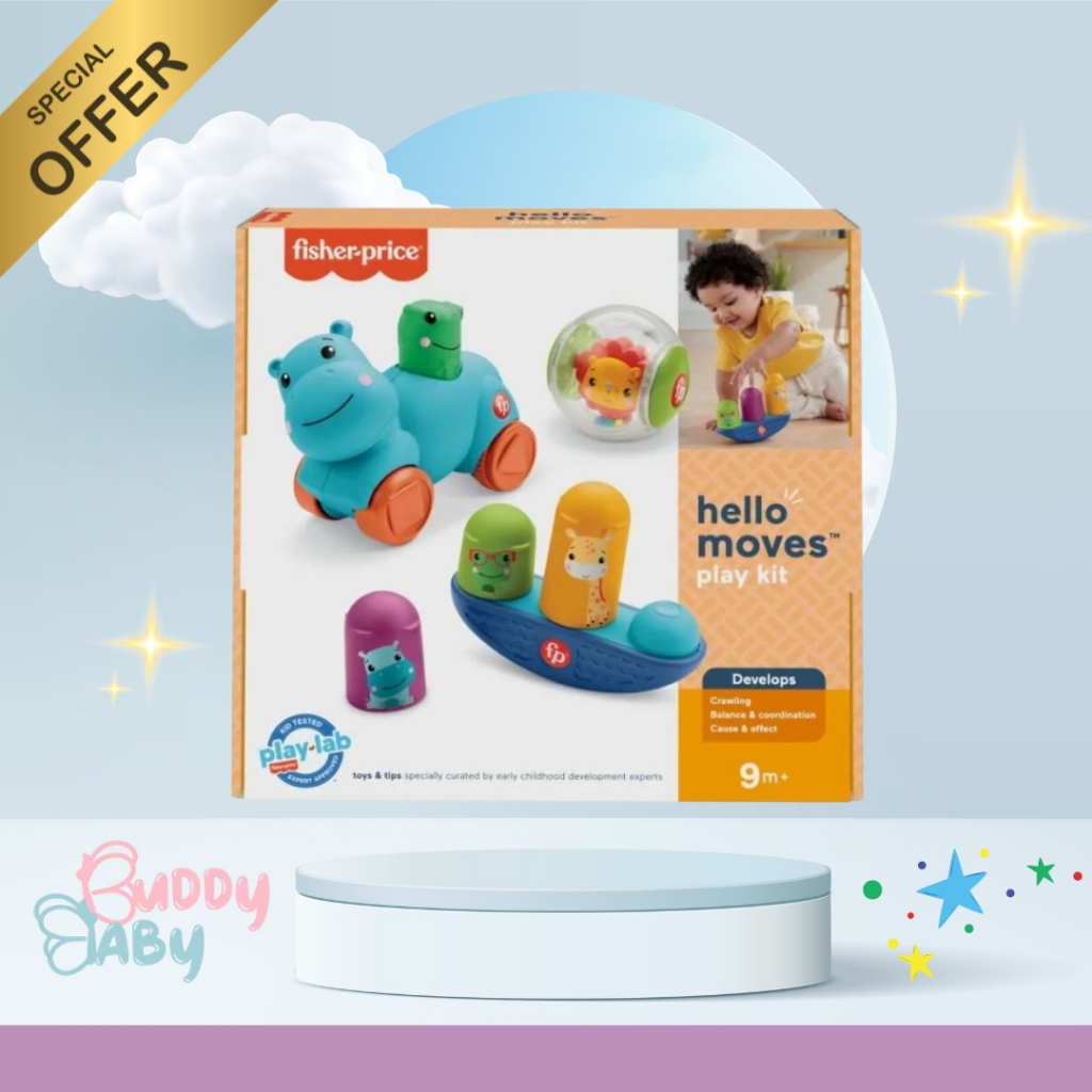 Fisher-Price Gift Set Hello Moves Hello Senses Role Play Kit