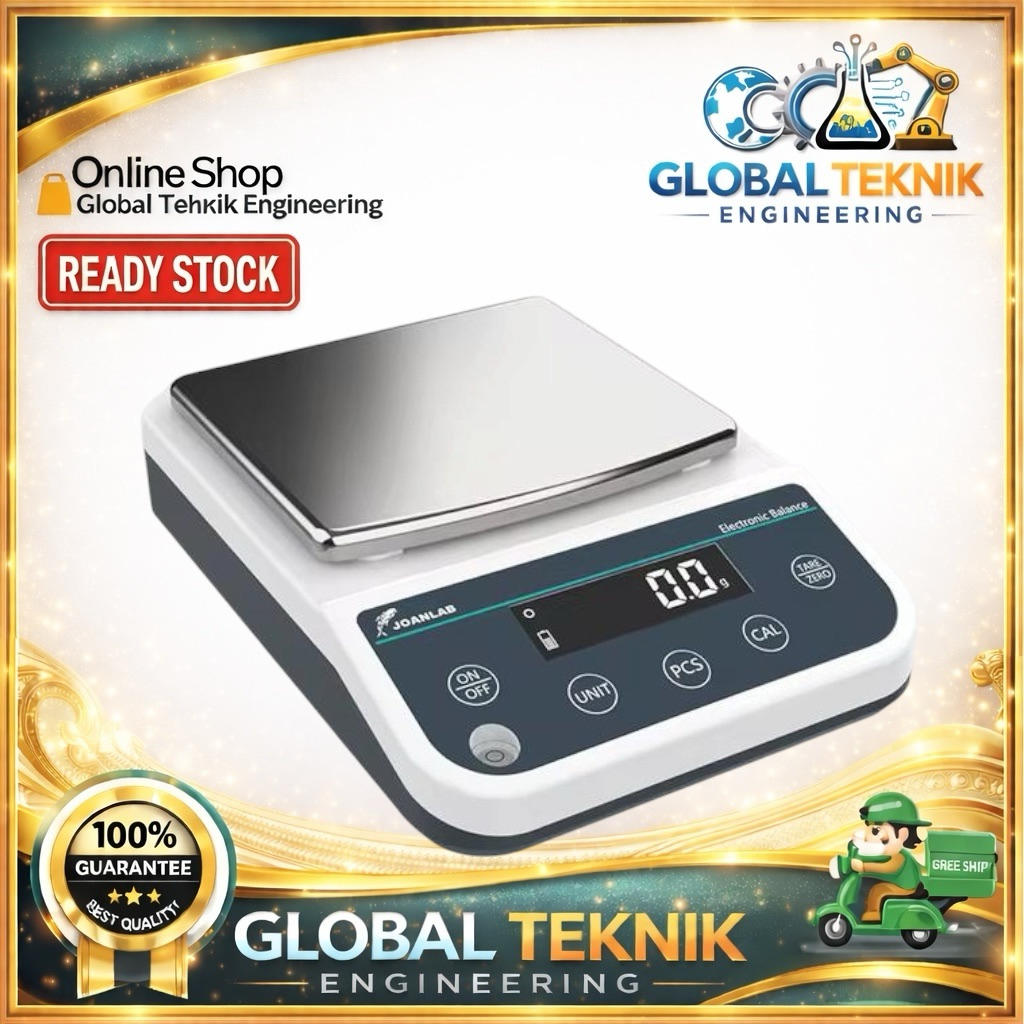 Timbangan Lab 0.001g Max 300g Analytical Balance Scale Neraca Analitik Joanlab JNB3003 Miligram Digi