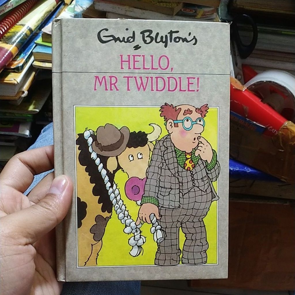buku novel import enid blyton hello twiddle hardcover