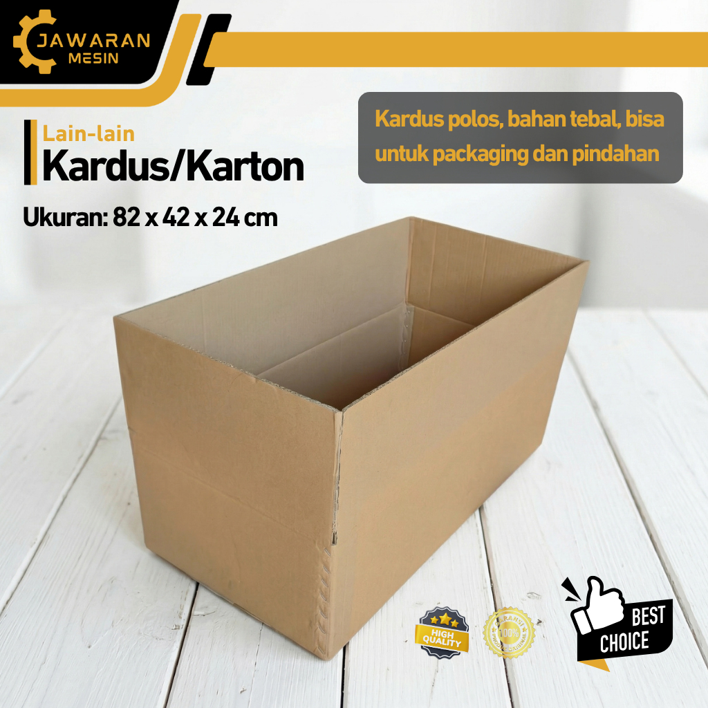 Kardus Baru Packaging Jumbo Dus Tebal Box Pengiriman Penyimpanan Kotak Baru 2 layer Kardus Besar Pin