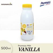 [SDW] pekanbaru/500ml Promess Susu UHT Rasa Vanila - Kemasan Botol