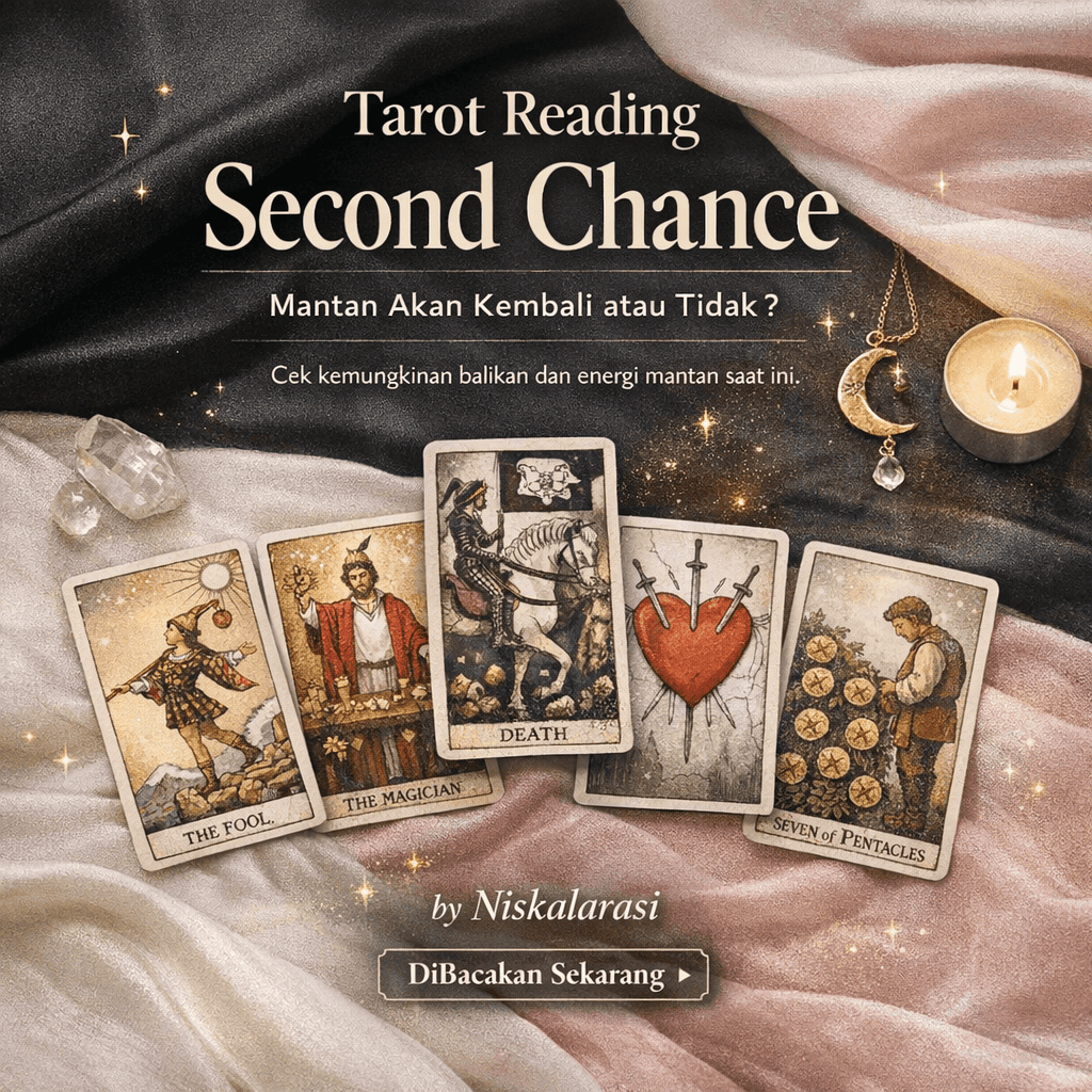 Tarot Reading Apakah Mantan Akan Kembali by Niskalarasi | Baca Tarot Second Chance Mantan Akan Kemba