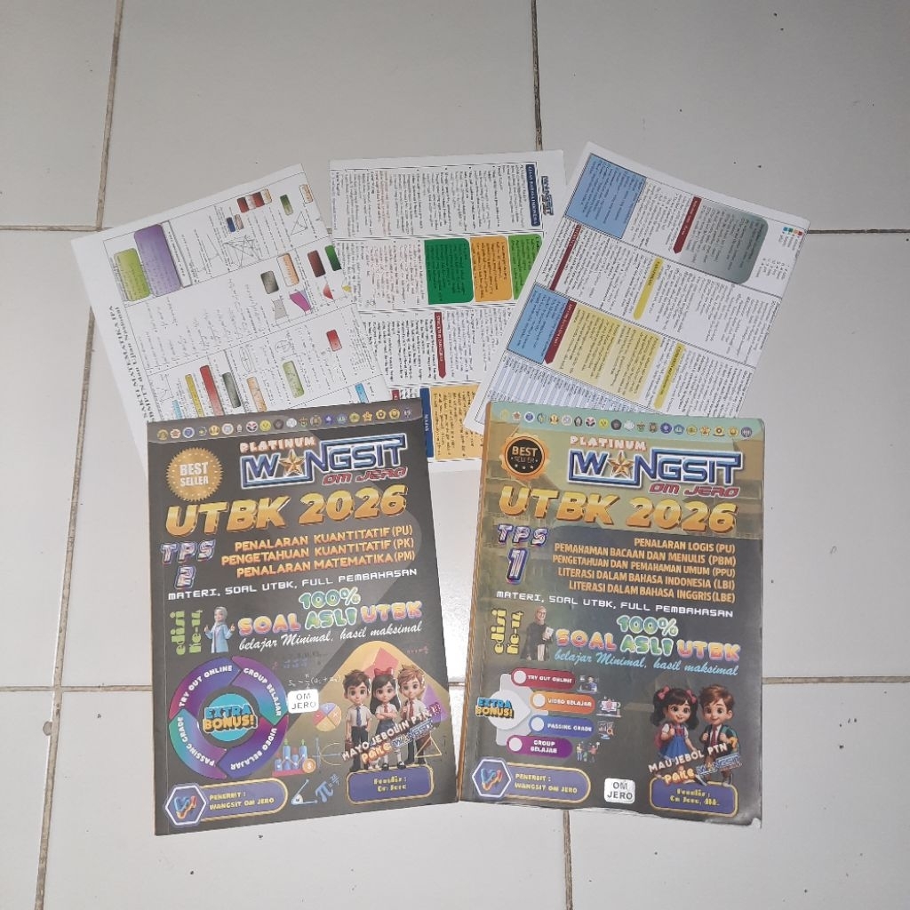Preloved Buku Wangsit UTBK 2026, FREE Rumus Sakti, Baca Deskripsi