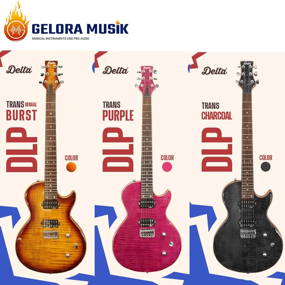 Gitar Elektrik Delta DLP624PS W/Bag