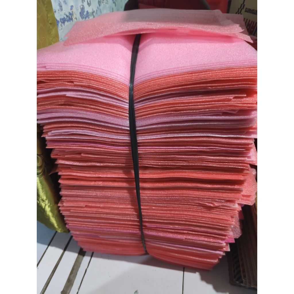 busa pengaman packing / tambahan busa pengamanan packing biar aman