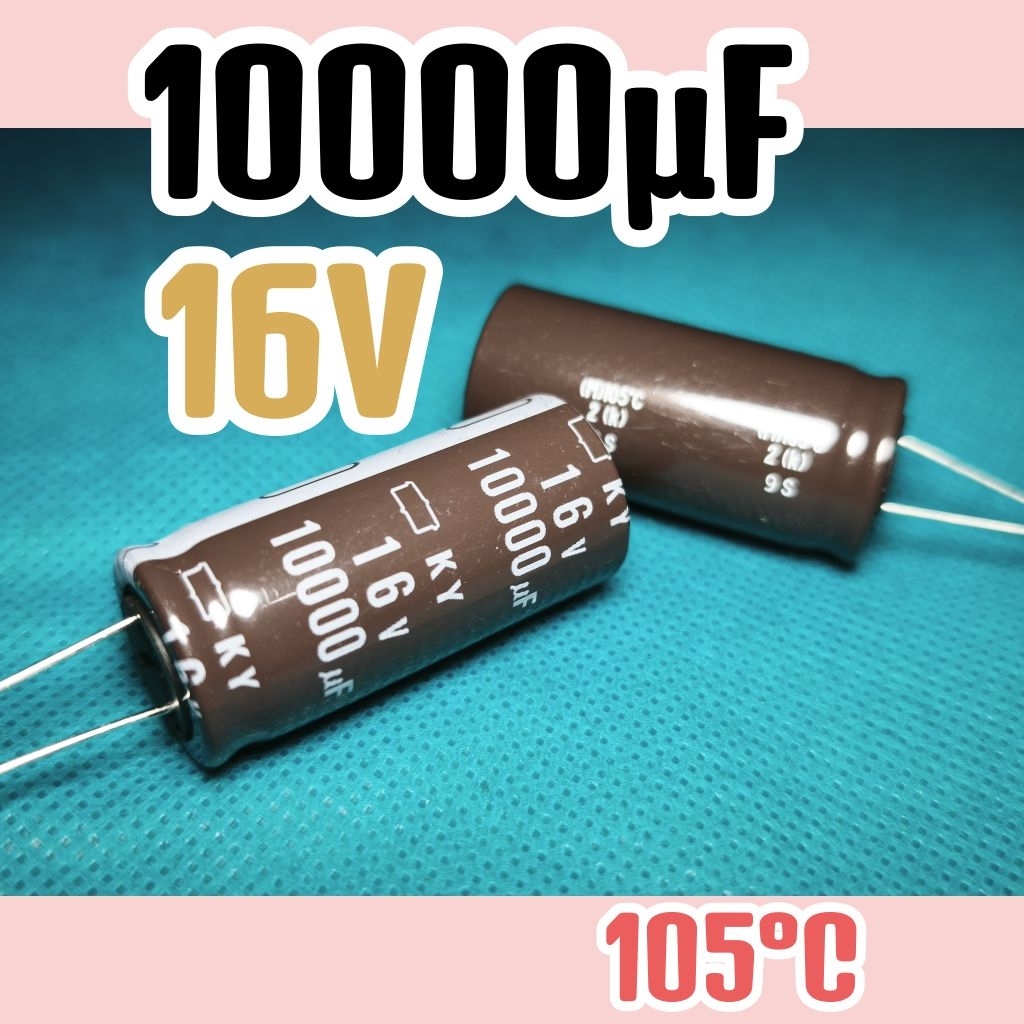 Kapasitor capasitor elko elco 16v 10000uf 16v  10000 uf 16 v 16volt 10000uF ORIGINAL
