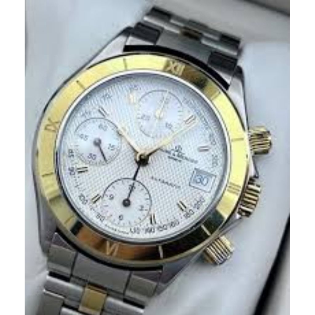 Jam Tangan Luxury Original Baume Mercier Malibu Chronograph Automatic Swiss