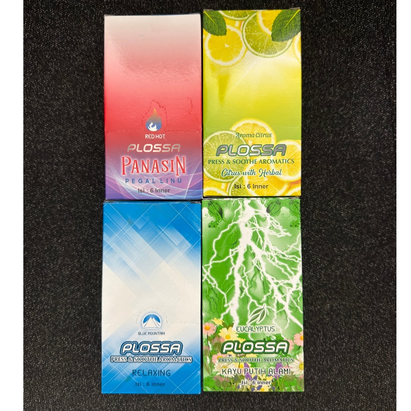 Plossa Press Soothe Aromatic 1 PAK isi 6 PCS