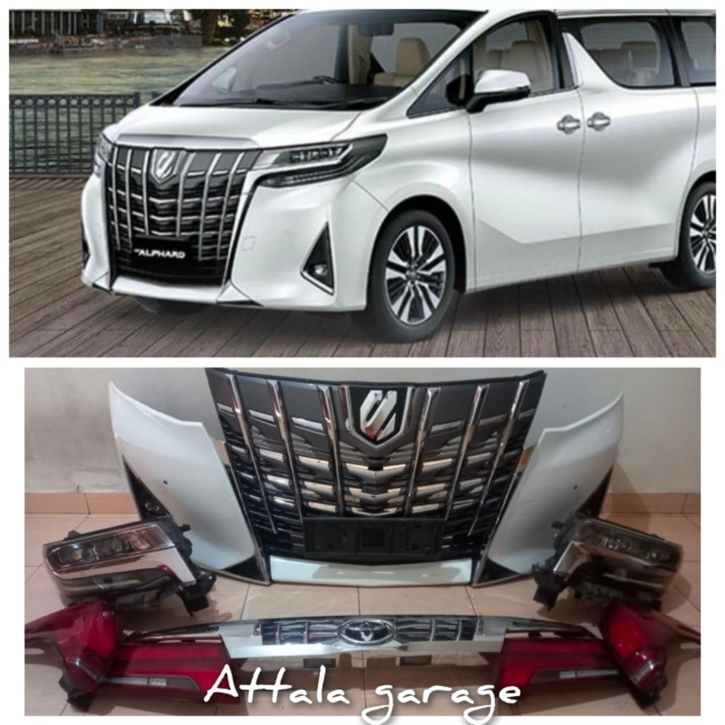 part upgrade Alphard 2020