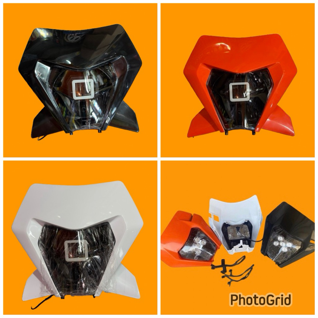 headlamp ktm led - lampu depan ktm led - lampu depan led klx crf husq
