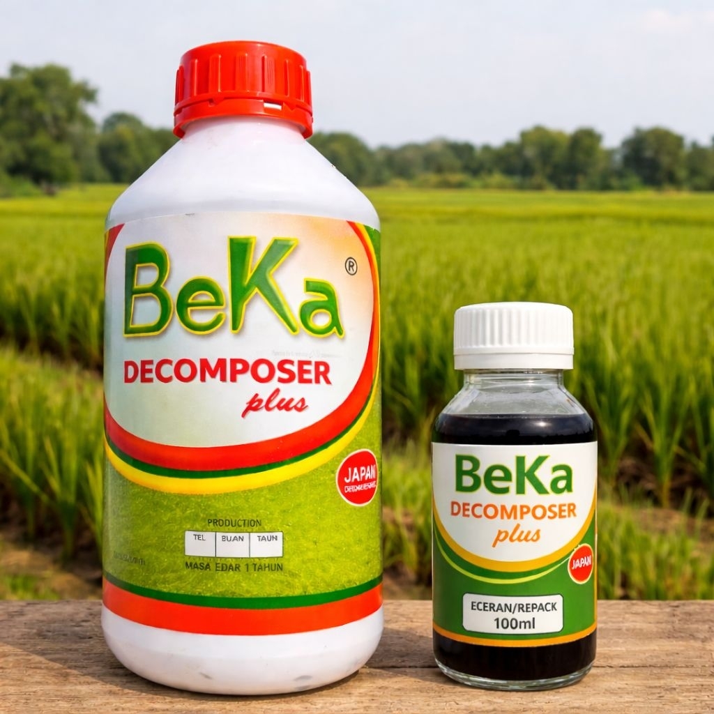 Beka Decomposer Plus Pembenah Tanah Repack 100 ml