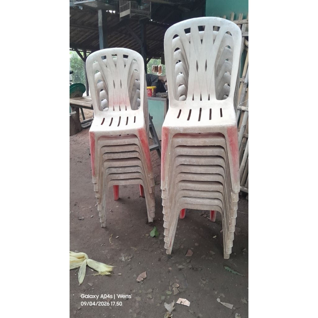 Bangku Kursi Bekas Hajatan 5 Pcs