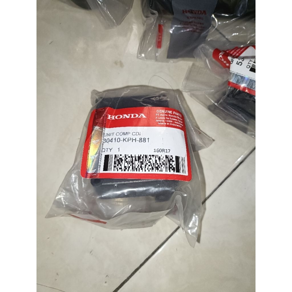 cdi karisma Supra x 125 original ahm