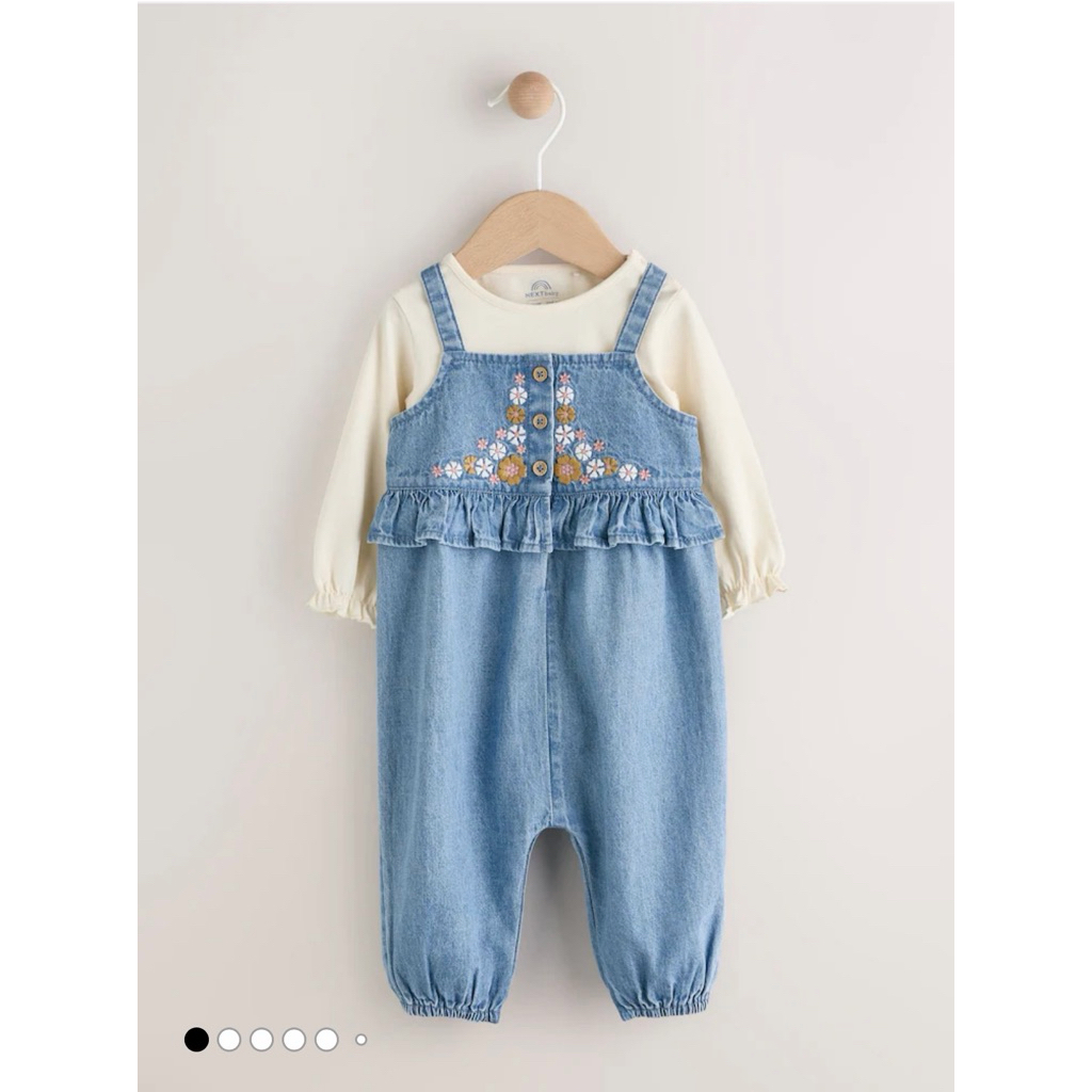 Dungarees Denim Bunga Next (260k)