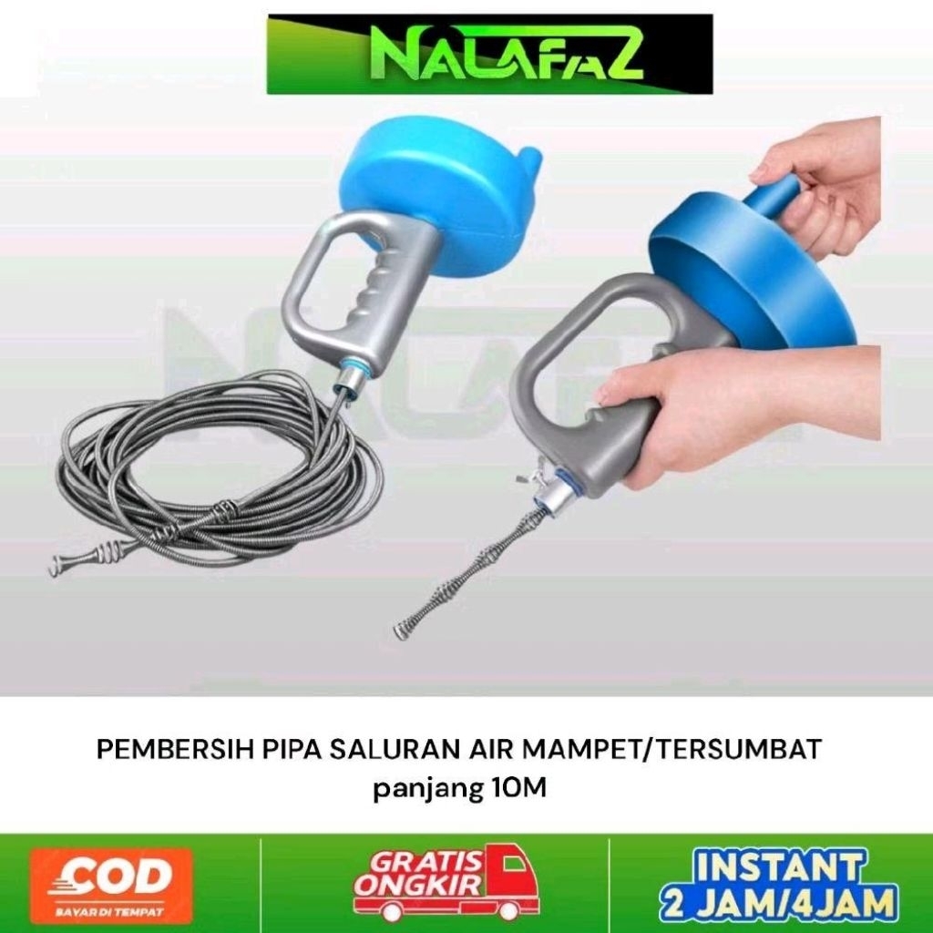 Kawat Pembersih Pipa Saluran Air Mampet Tersumbat Kotor