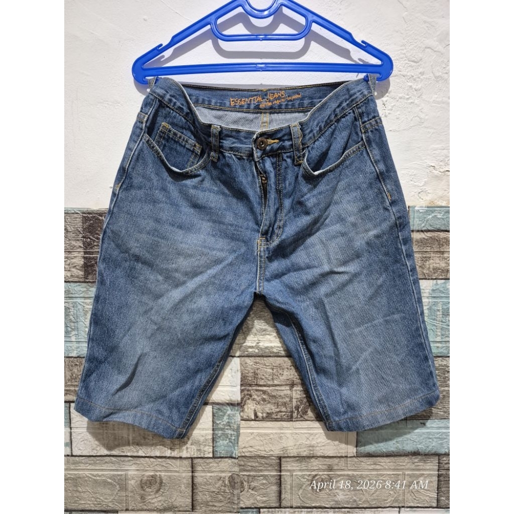 celana jeans pendek Giordano original second