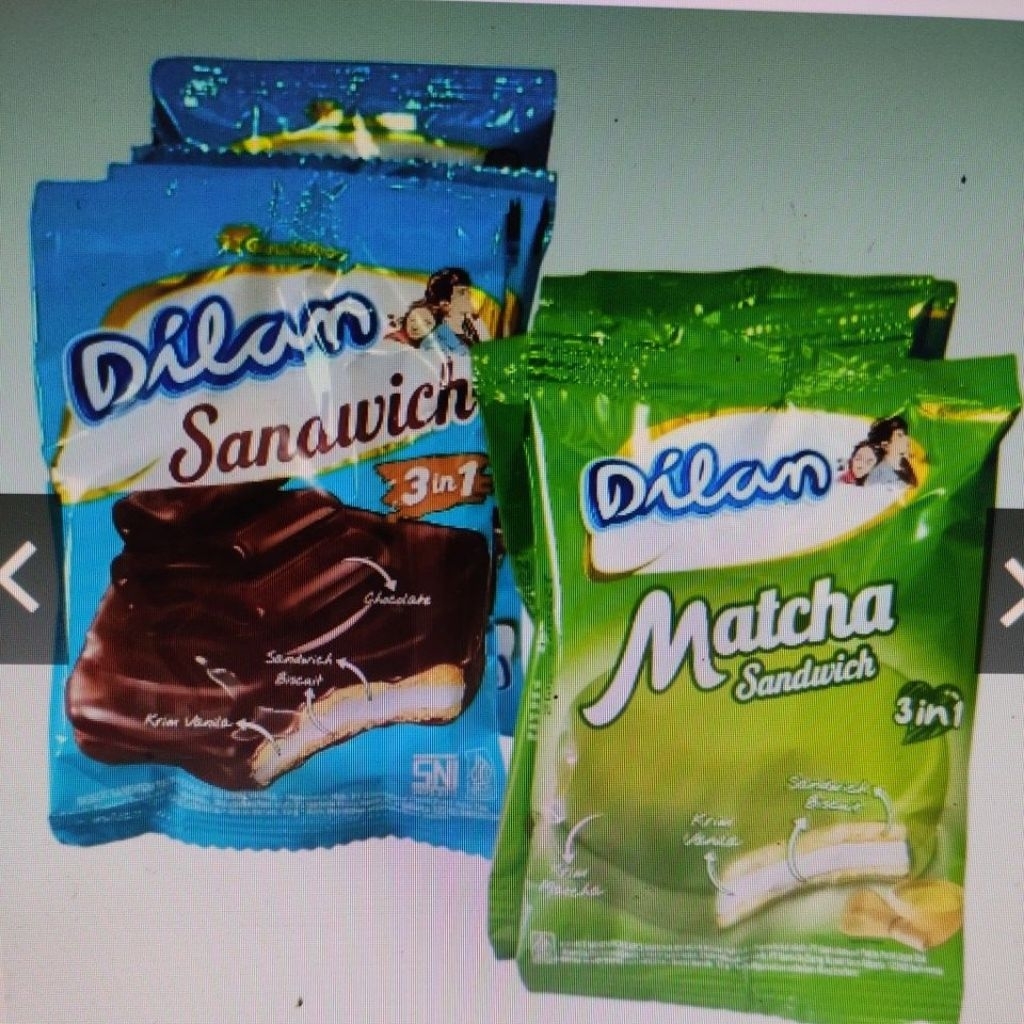 SS - 1 Pack ( 2 Renceng ) Dilan Sandwich  3 in 1 / Dilan Sandwich / Dilan Sandwich Renceng