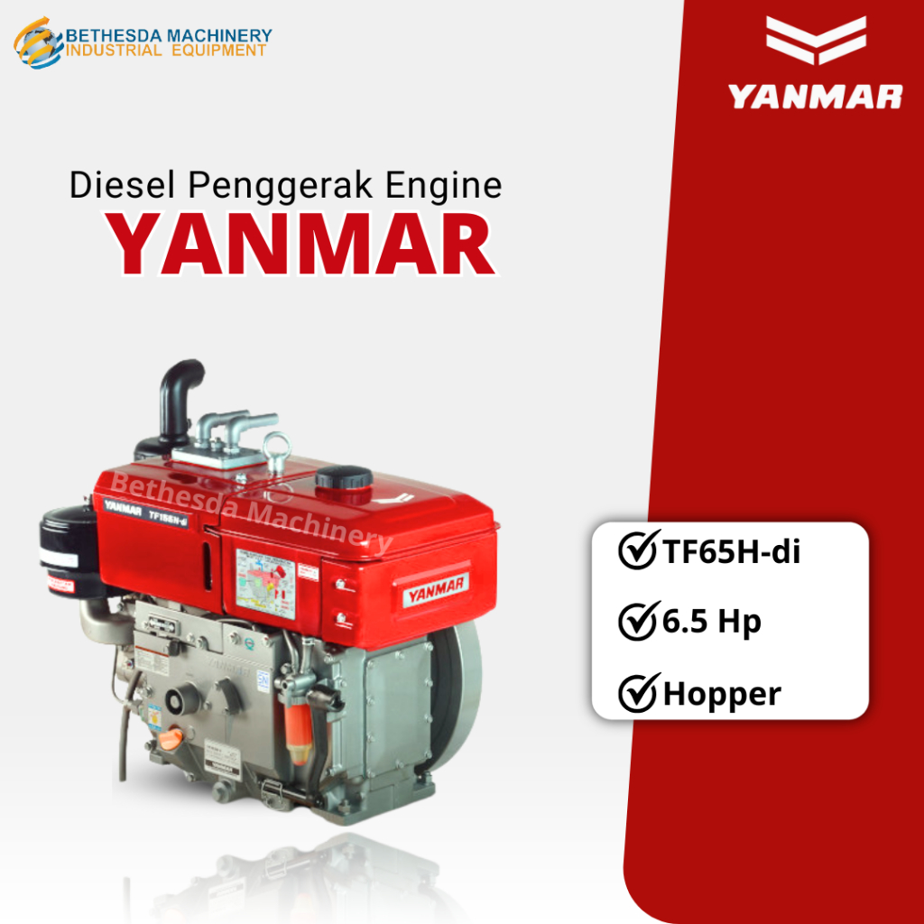 Diesel Penggerak 6.5 HP Yanmar TF 65 H Diesel Engine