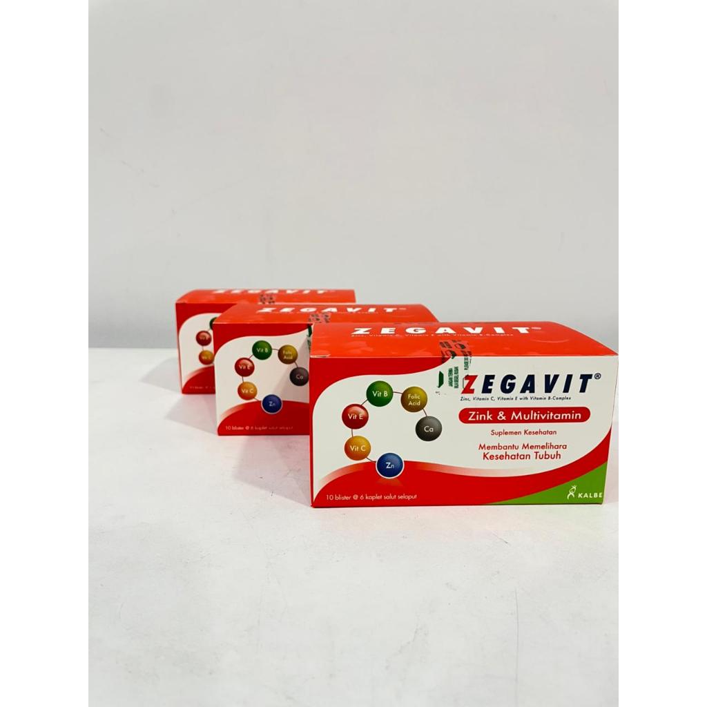 Zegavit Multivitamin & Zinc 60 Kaplet