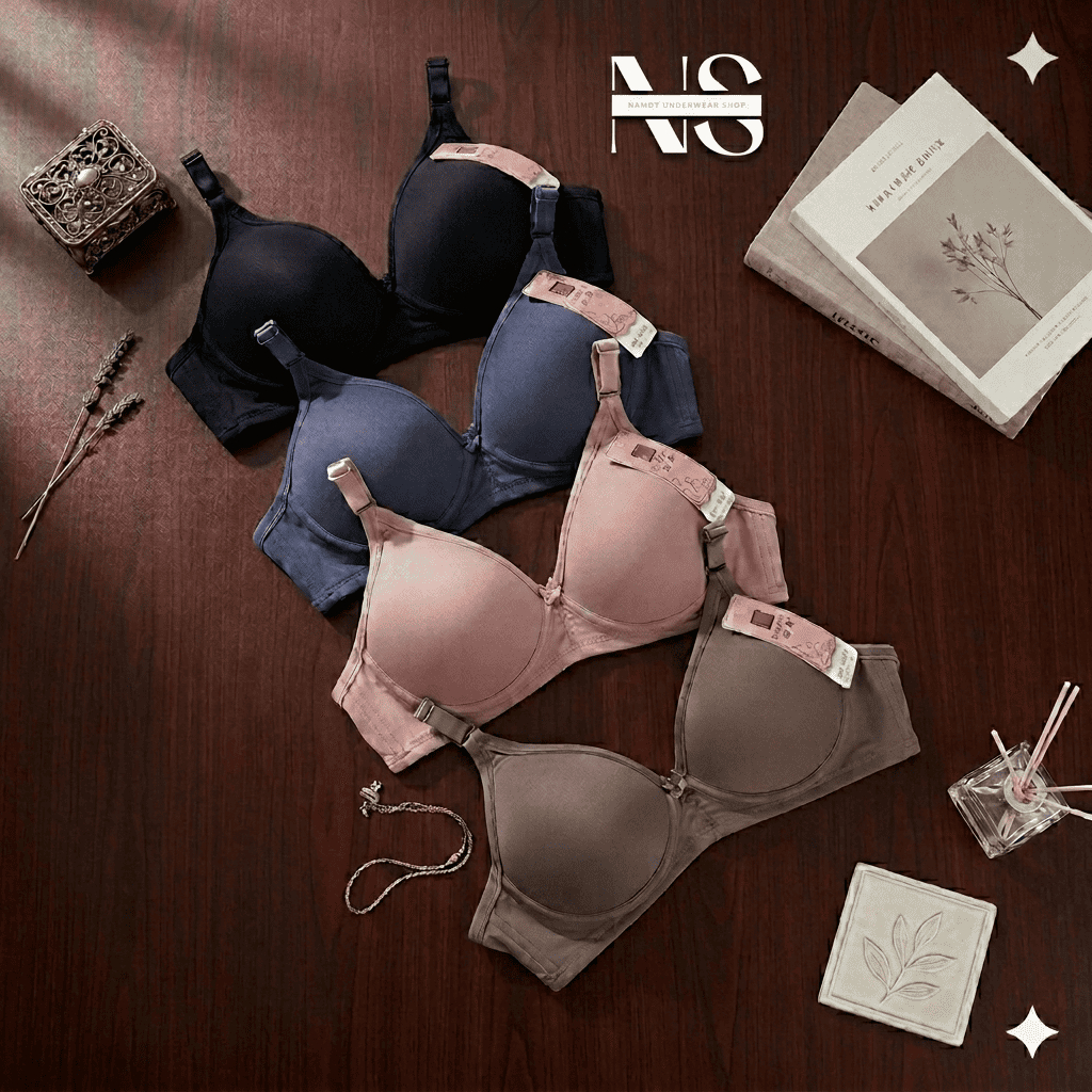 Bundle 3/6 Pcs BRA Wanita Lingcao A5 BH Wanita Lingcao BRA Lingcao BH Lingcao A5 Pakaian Dalam Wanit