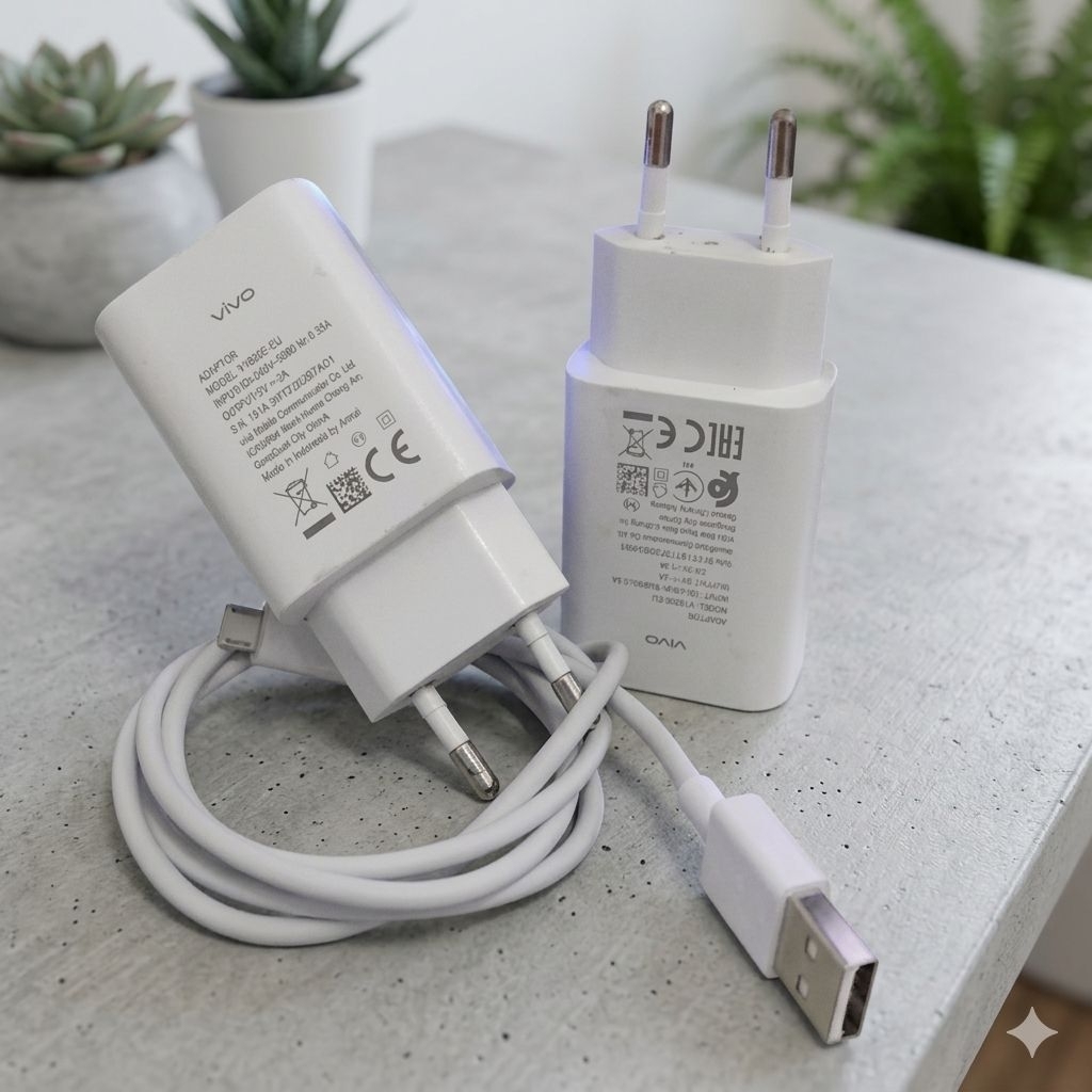 Charger cas Vivo Y20 Y11 Y1s Y83 Y12 Y95 Y15 V9 Original Bawaan hp