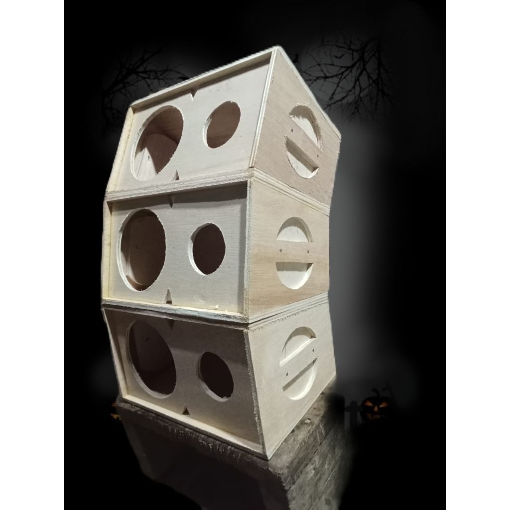 Box Speaker Line Array 4inch +tweter