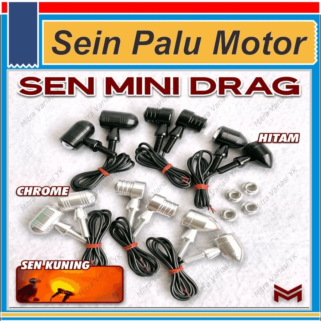 SEIN LED LAMPU MATA ELANG DRAG MINI PALU LANCIP CB