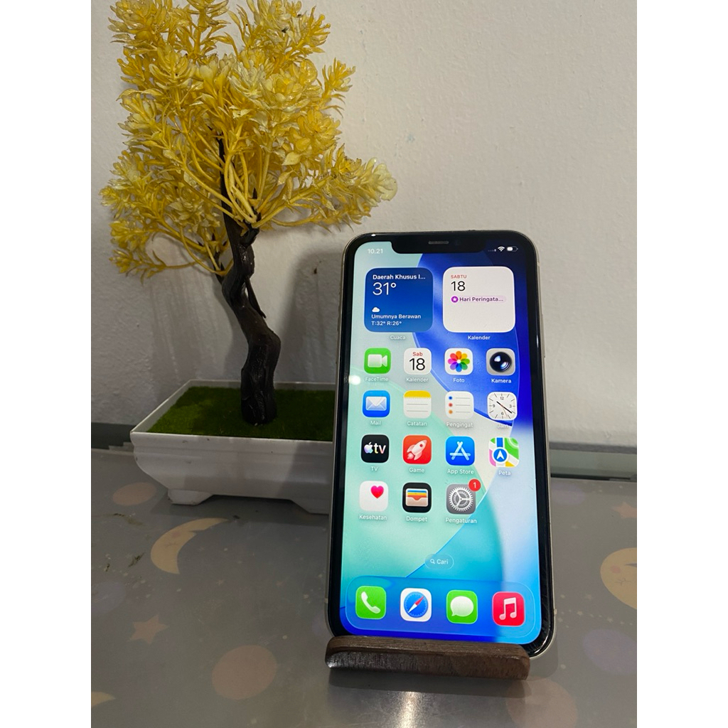 IPHONE 11 128GB ibox MINUS FACE ID OFF (true depth) dan layar baret