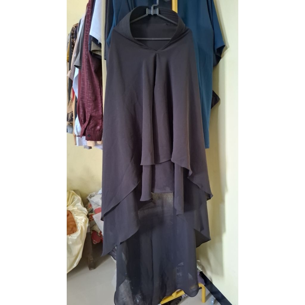 preloved | jilbab instan syari ceruty babydoll