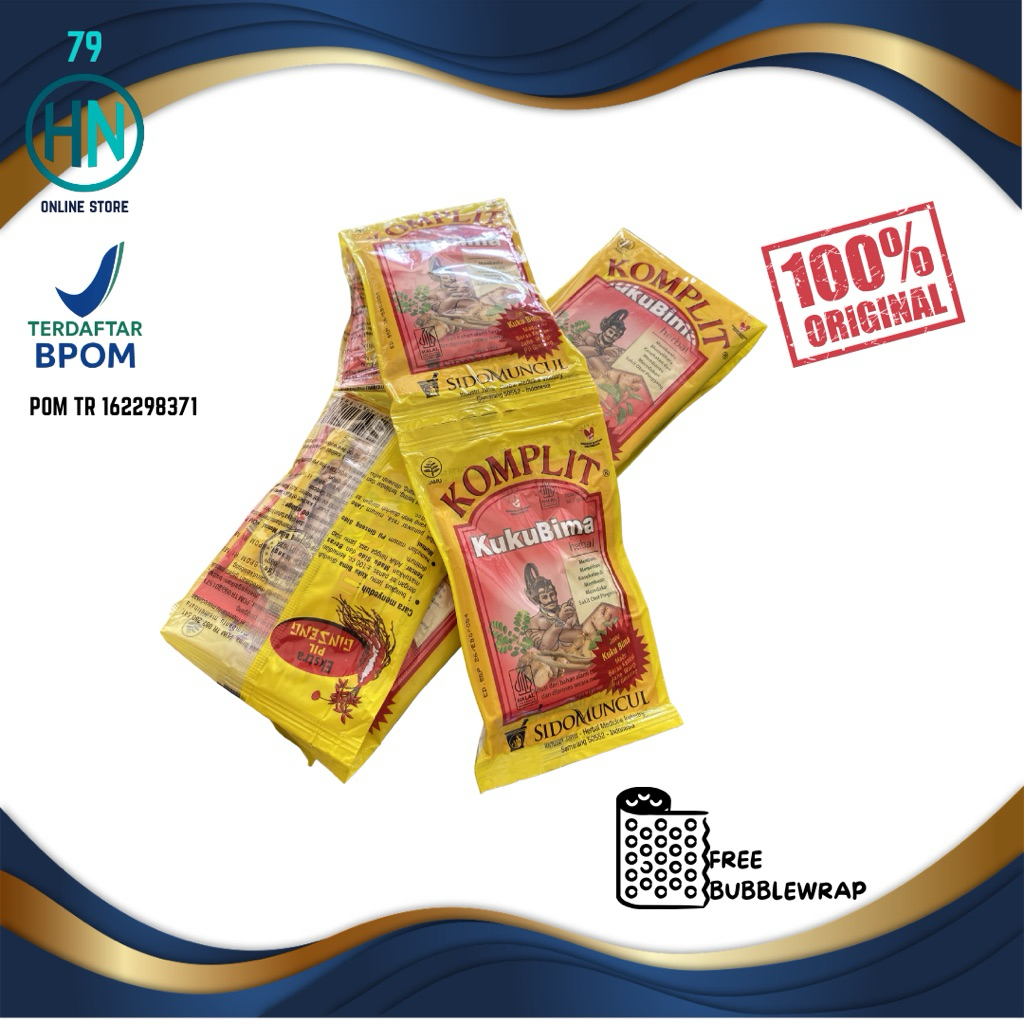 Jamu komplit kuku bima sidomuncul